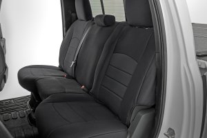 Ram 1500 Seat Covers - Front + Rear - Rough Country - Neoprene - '11-'18